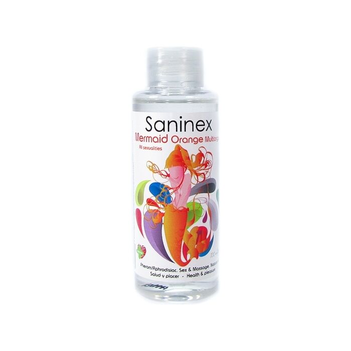 Saninex Mermaid Orange Multiorgasmic - Huile Sex & Massage 100ml