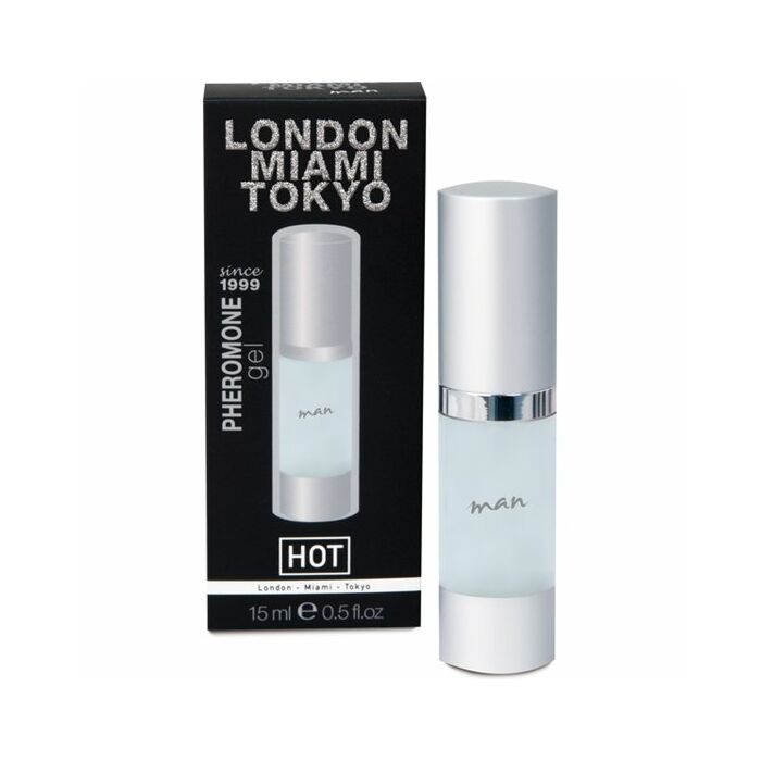Pheromone Gel tokyo london miami homme 15ml