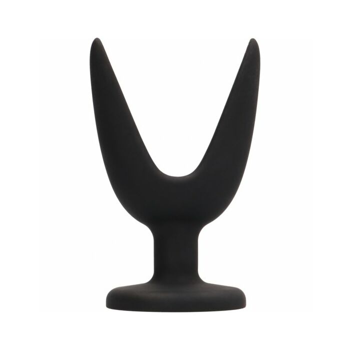 Butt plug - split 2 - 12,8cm negro