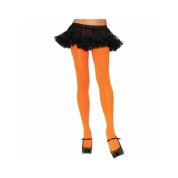 Leg avenue oranges collants opaques