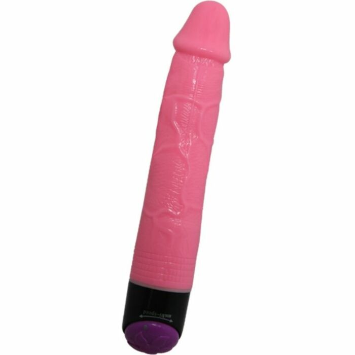 Vibromasseur Rose Réel 23cm