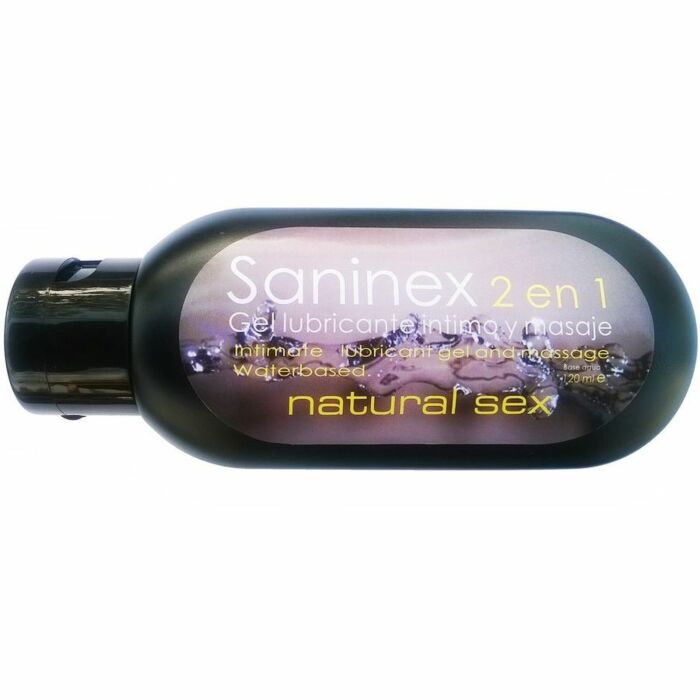 Saninex gel lubrifiant intime 120 ml de sexe naturel
