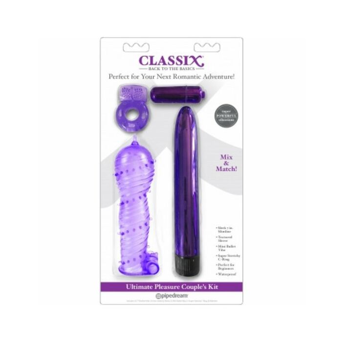 Kit Balle Texture Violet