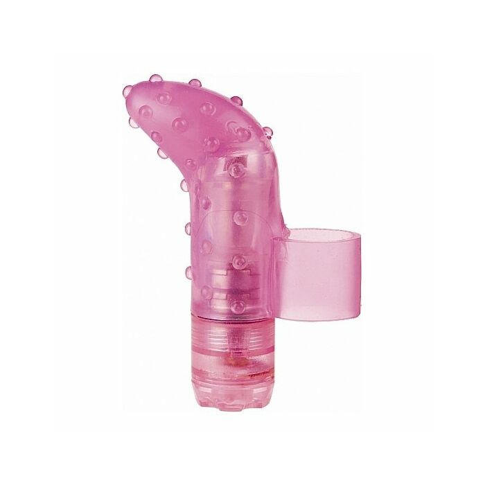 Doigt rose d'amusement