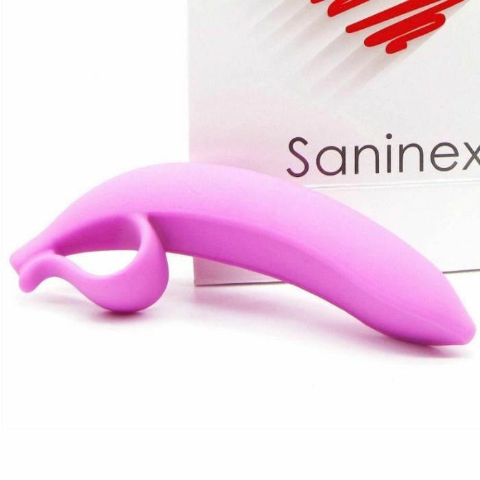 Saninex banane gode imaginaire orgasmique rose