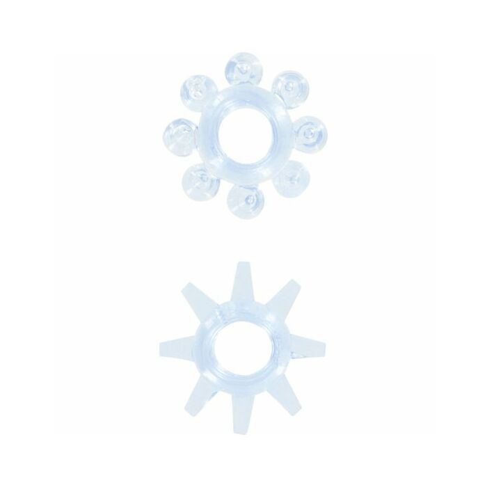 Puissance extensible 2pcs anneau bleu