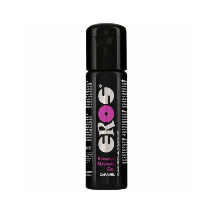 Eros massage kissable effet caramel à la chaleur de l'huile 100 ml