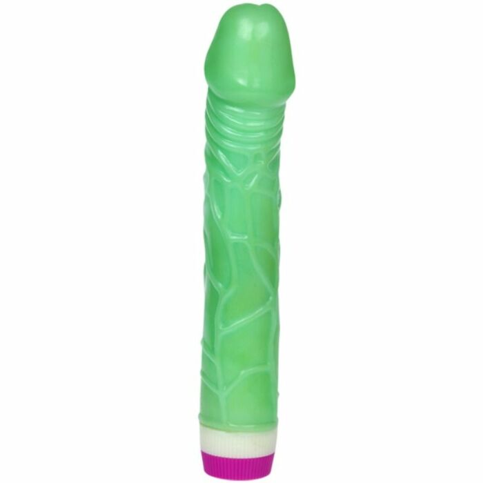 Waves of pleasure vibrador verde 23 cm