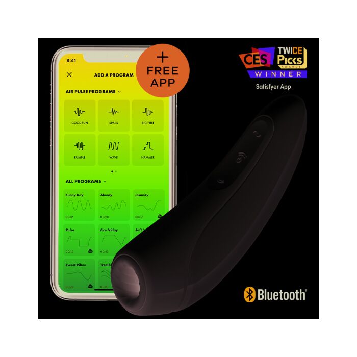 Satisfyer curvy 1+ blanc