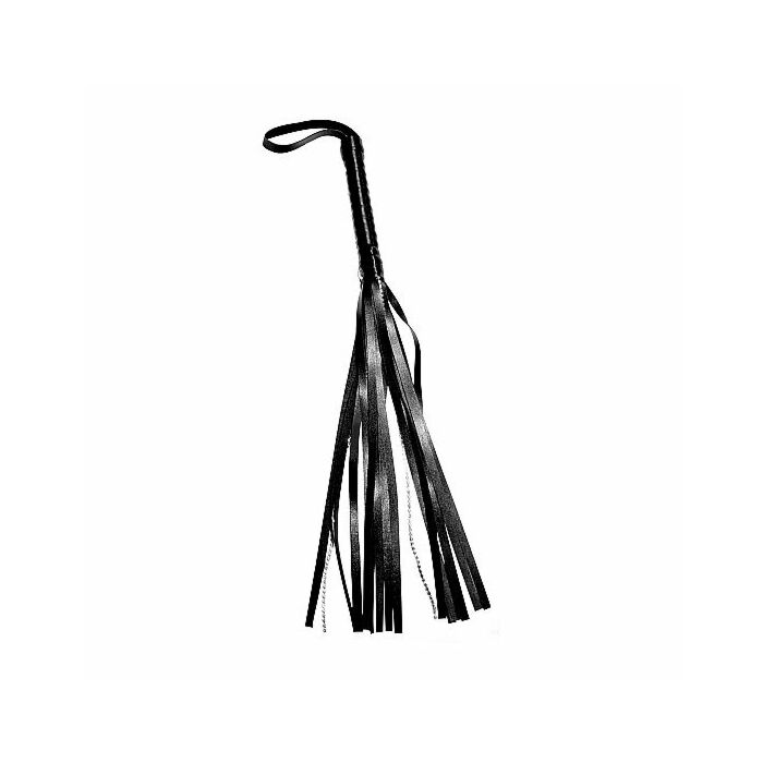 Flogger fouet avec des bandes de verre