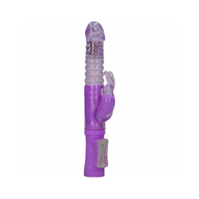 Vibrador rampante thrusting rabbit - morado