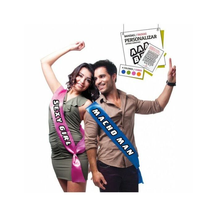 Bandeau Fête Bleu Personnalisé