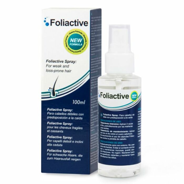 Foliactive spray para evitar caida cabello y su crecimiento