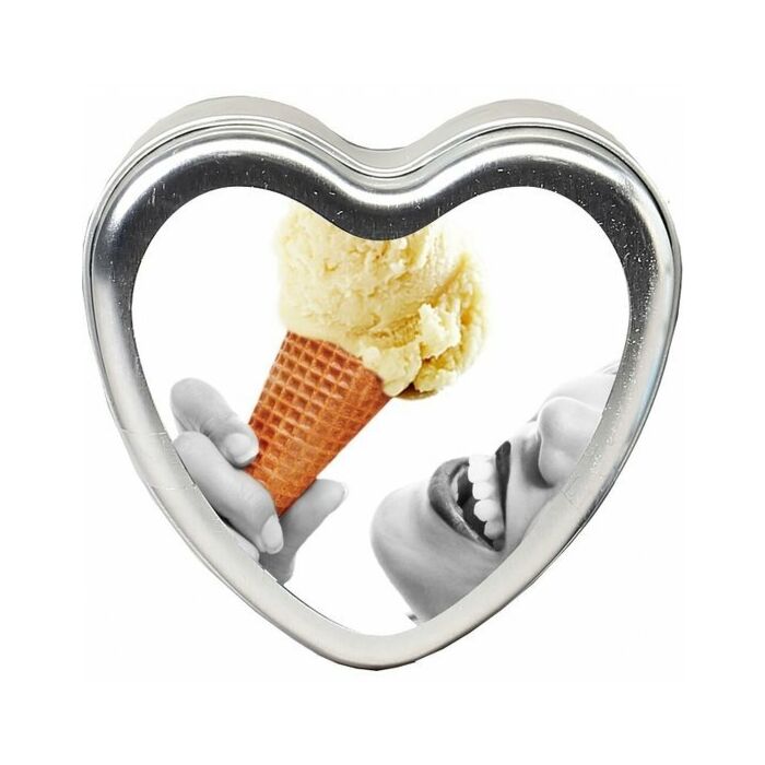 Vela masaje vainilla