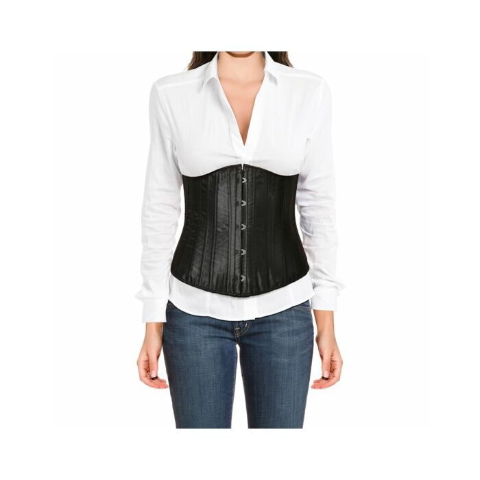 Corset damask negro