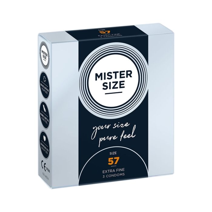 Mister taille 57 (pack de 3) - naturel 57 cm