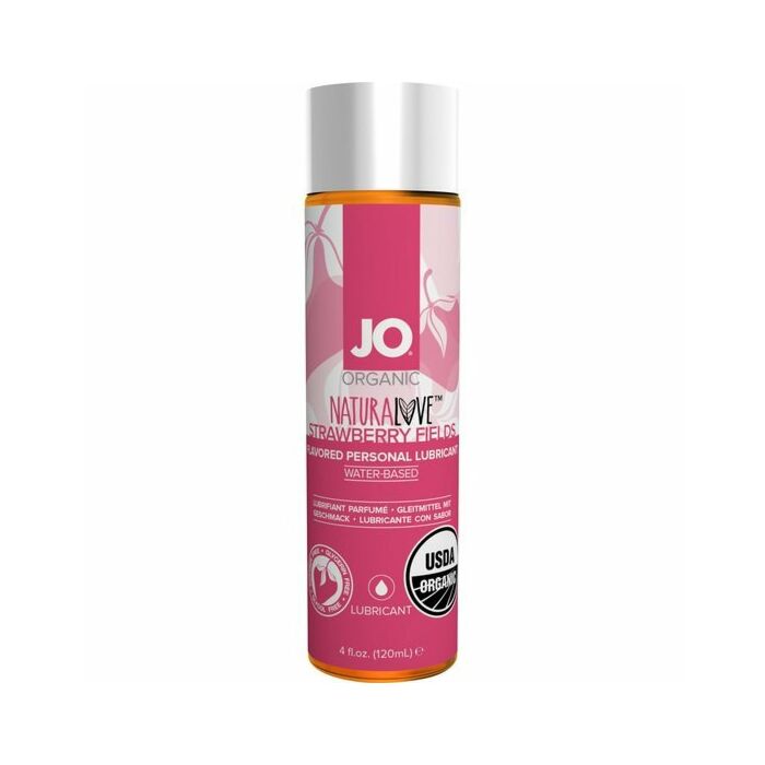 Jo naturalovelubricante Strawberry 120ml