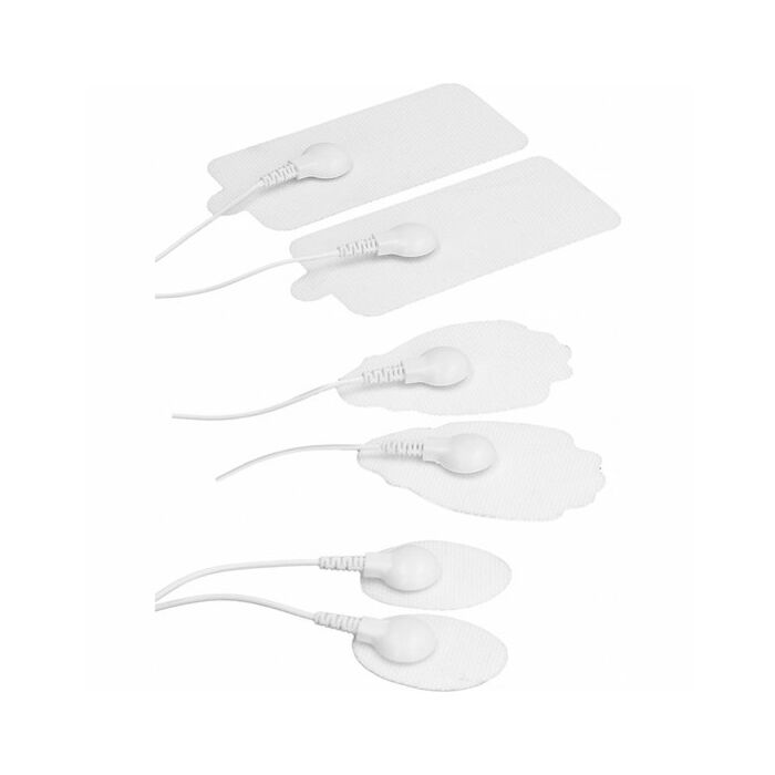 Pad kit juego de electroestimulación - blanco