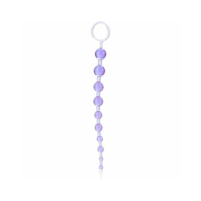perles anales en silicone violet