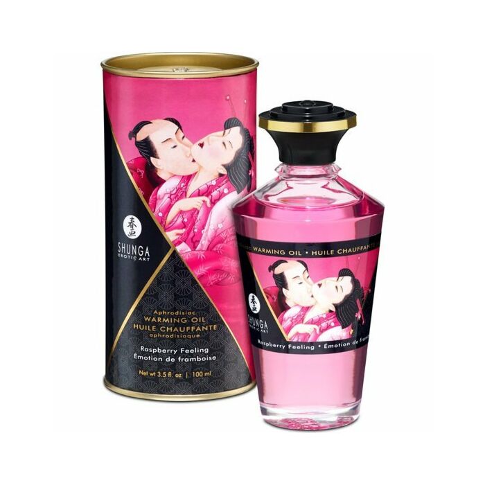 Huile Chauffante Framboise 100ml
