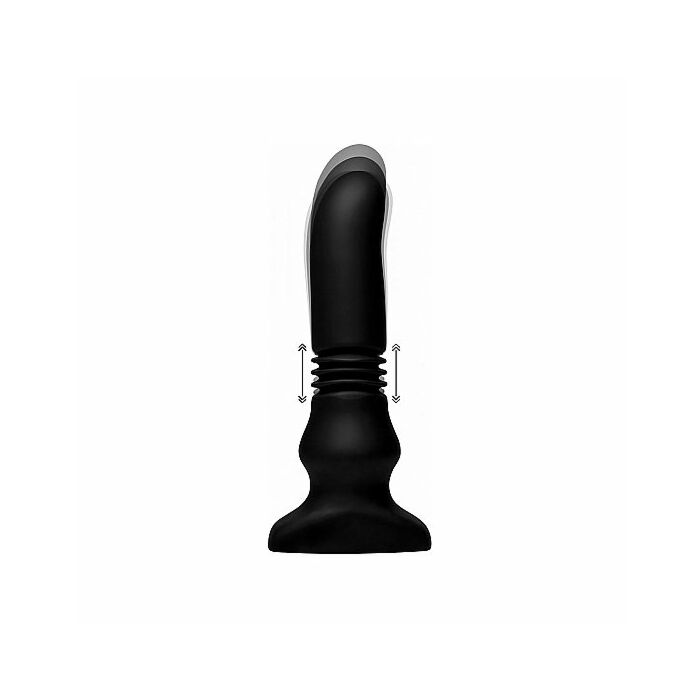 Plug de silicona vibrador & thrusting
