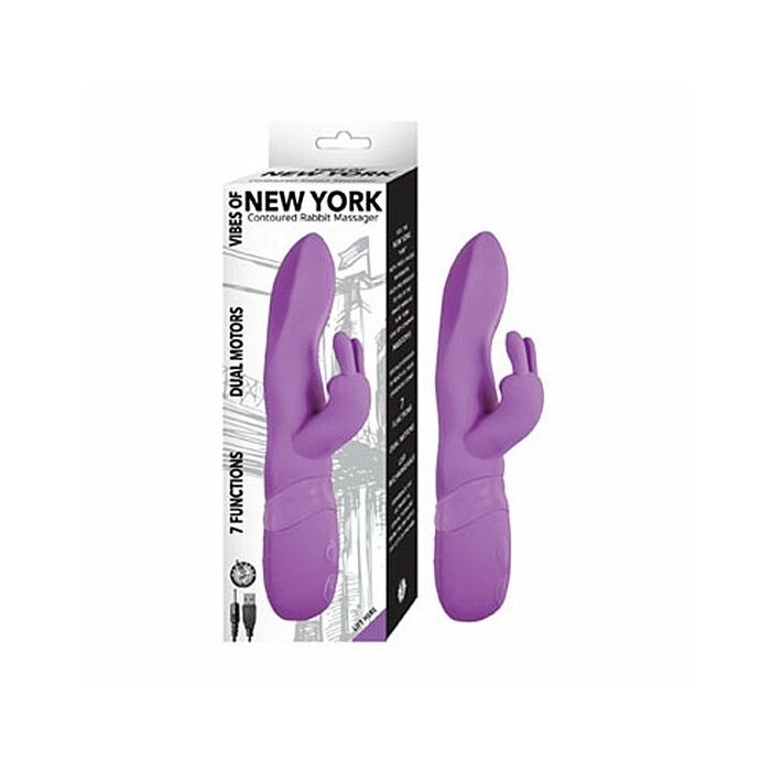 Vibes of new york - masajeador rampante - morado