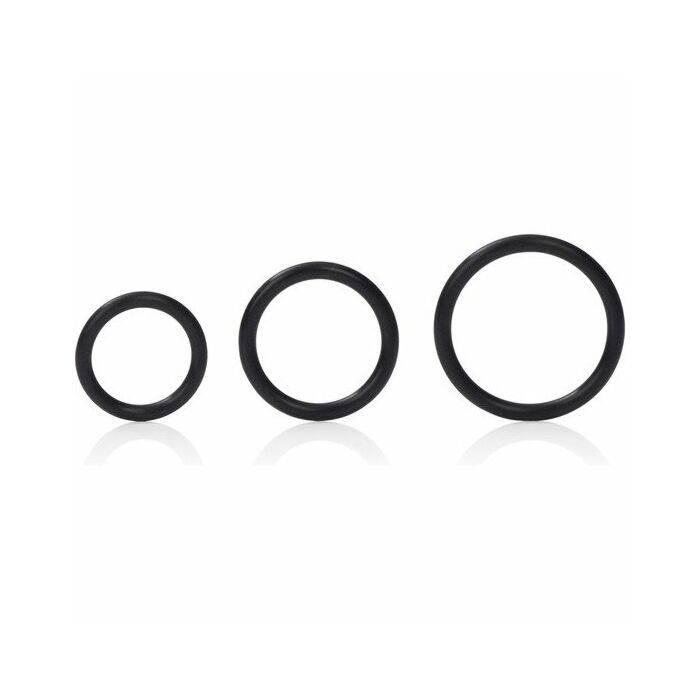 Anillos de silicona negro