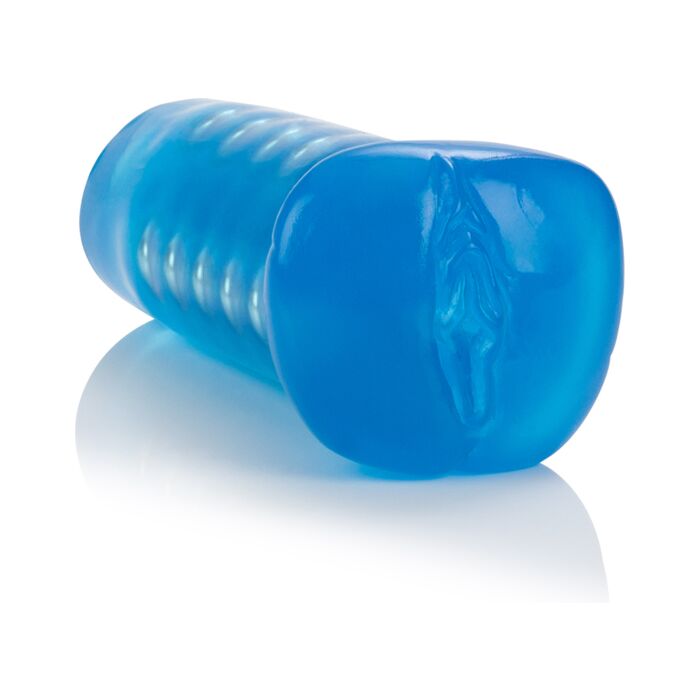 Masturbateur vagin bleu