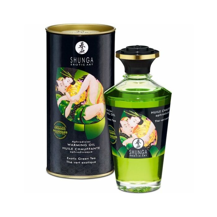 Huile Chauffante Verte 100ml