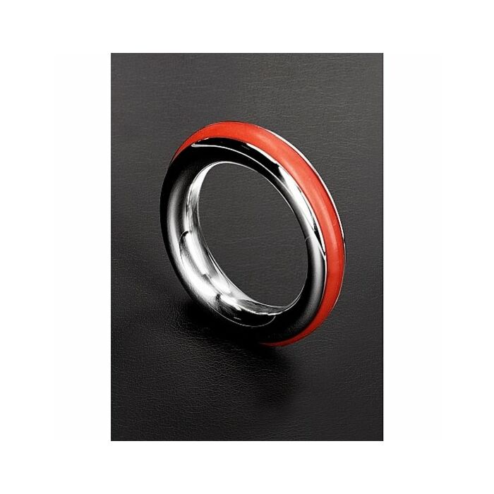 Cazzo anillo para el pene 55mm - rojo