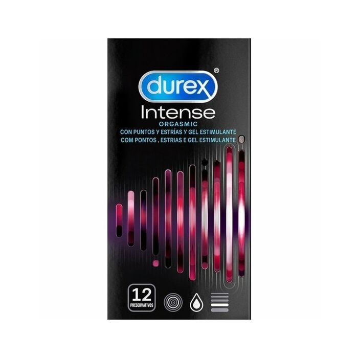 Préservatifs Intense Orgasmic 12 unités: Climax Max