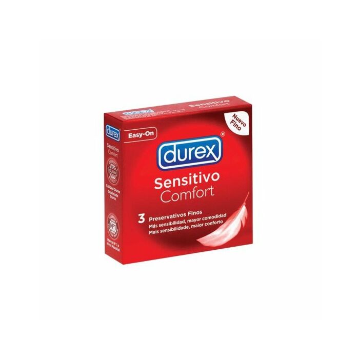 Durex sensibles mous 3 pcs