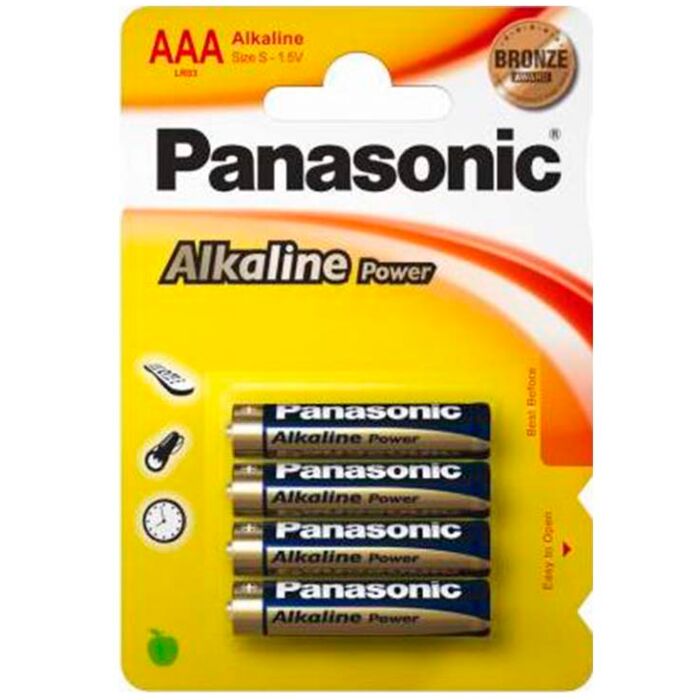 Piles Brillantes AAA Panasonic (Blíster x4)