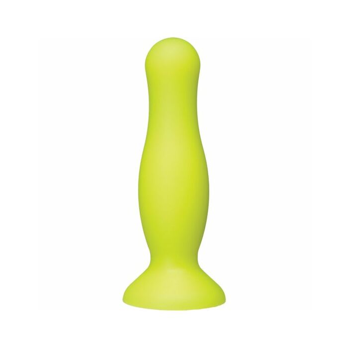 American pop dildo silicona 10 cm amarillo
