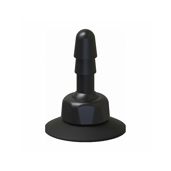 Deluxe 360° swivel plug negro