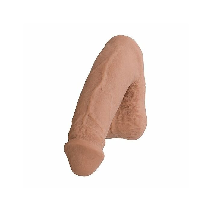 Emballez realstico pénis lourd brun foncé