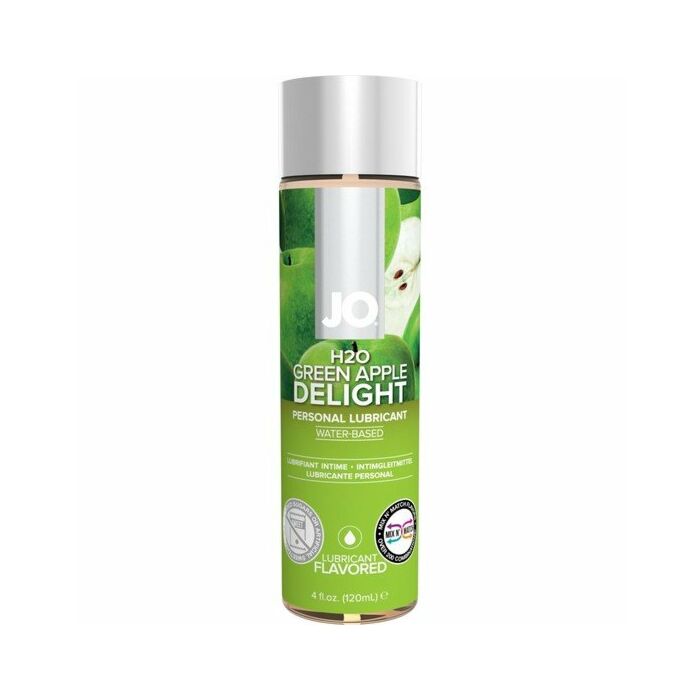 l'eau de lubrification Jo 150 ml pomme verte saveur