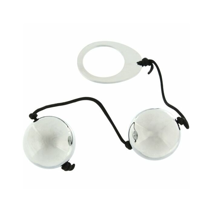 Lourd sphères métalliques duo