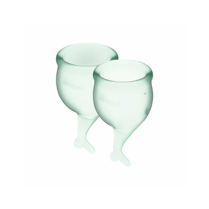 Satisfyer se sent en sécurité copa menstruel - Verde