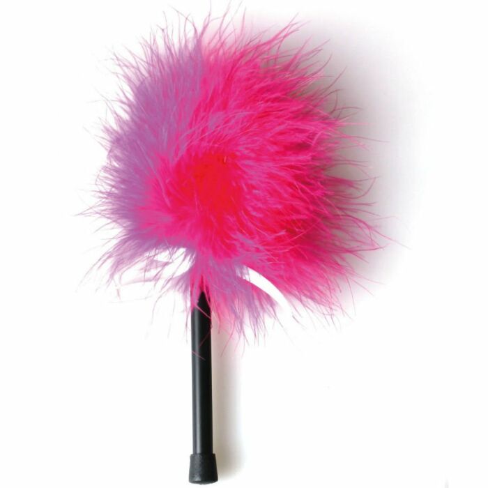 Fuchsia marabou plumeau