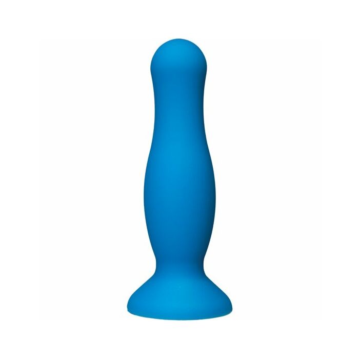 American pop dildo silicona 11 cm azul