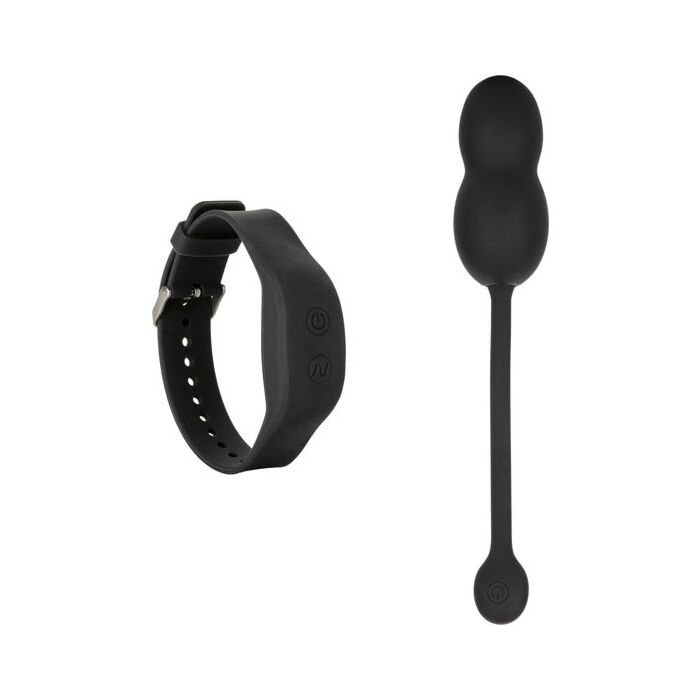 Balles Kegel en silicone télécommandées - Noir