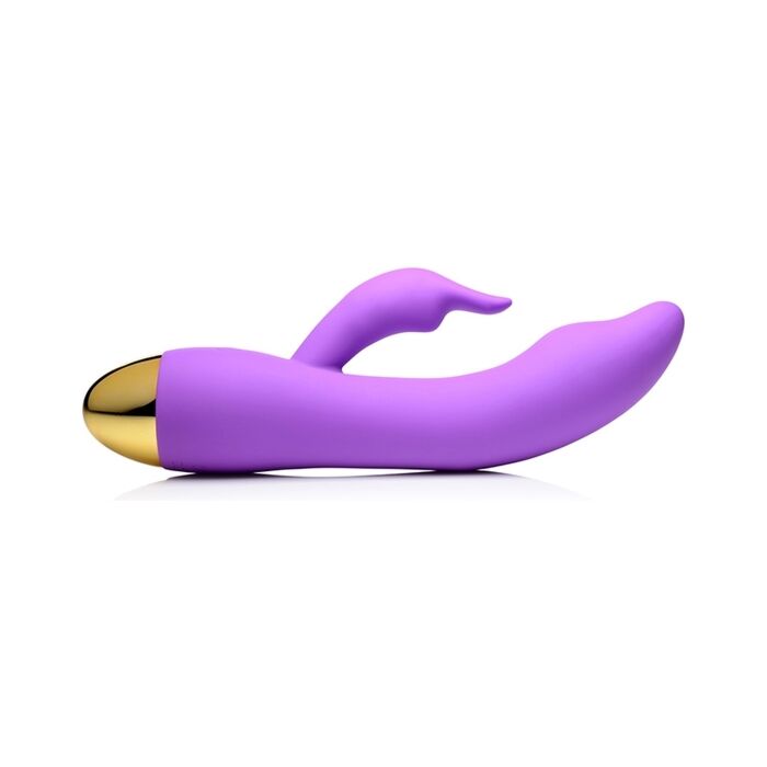 Vibromasseur en silicone G-Focus 10x vient ici - violet