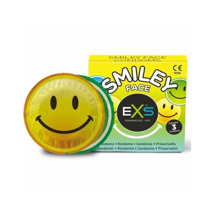 Exs - smiley face - pack de 3