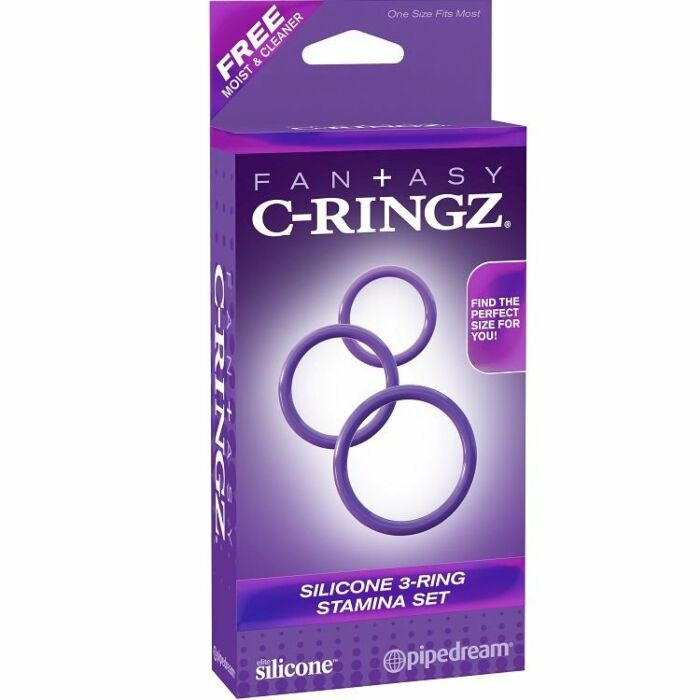 Fantastique c-ring 3 anneaux de silicone endurance s