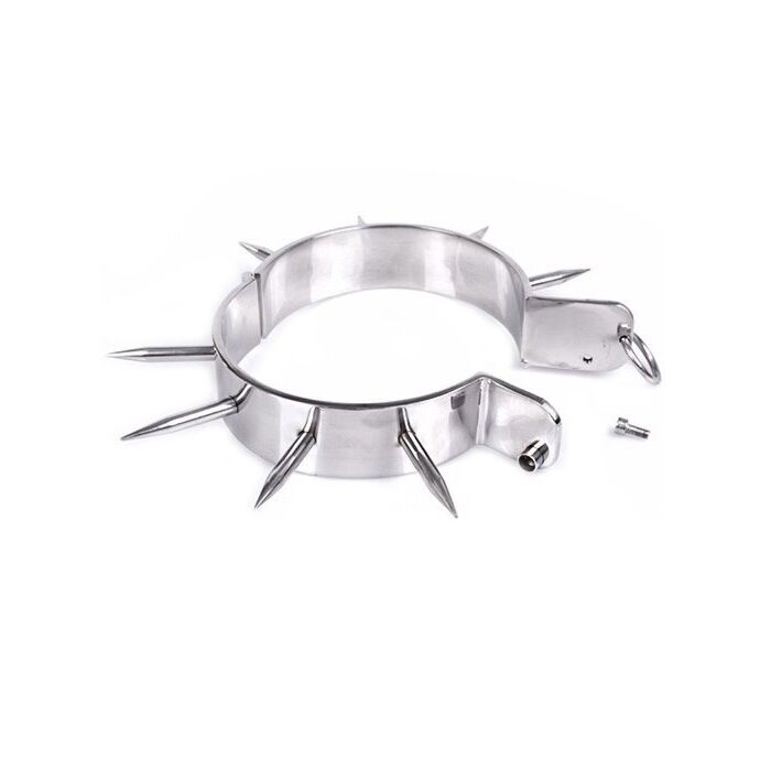 Collier Metalhard basculé esclave bdsm
