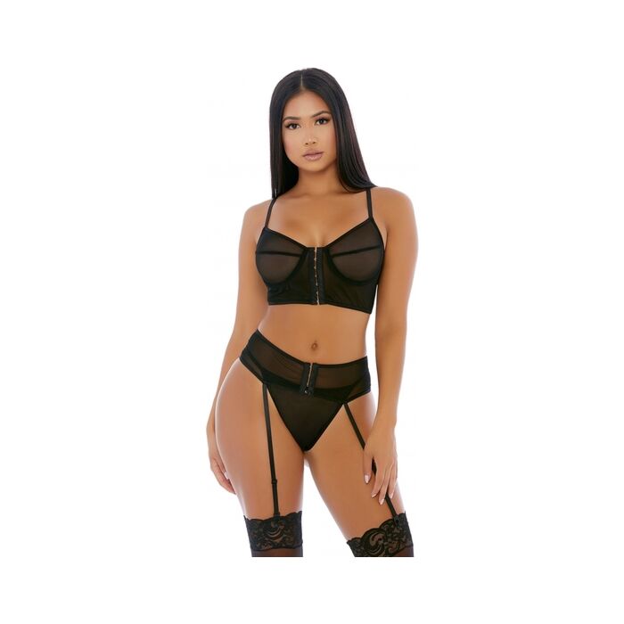 Obtenez le crochet lingerie Conjunto Negro