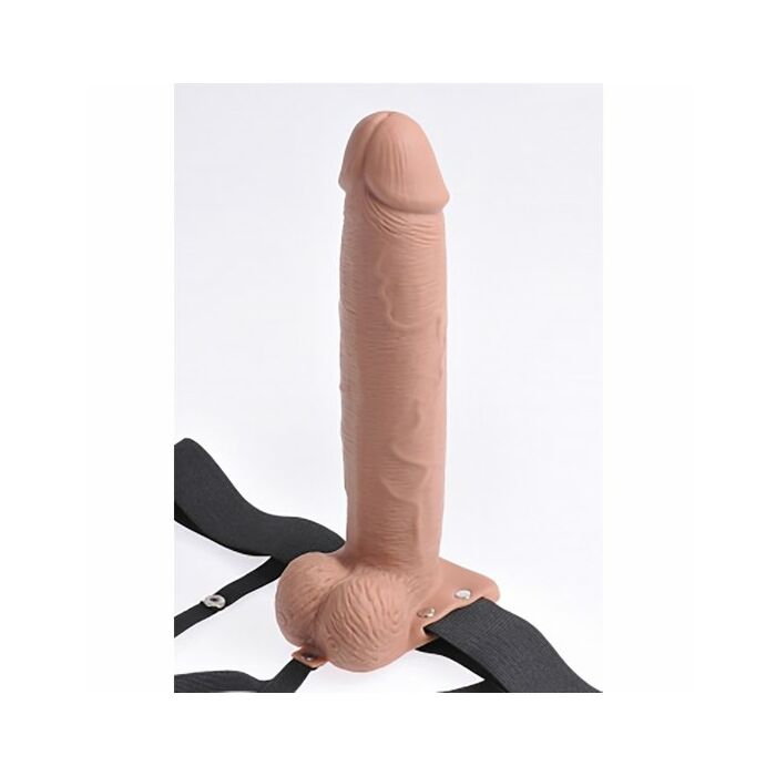 Fetish fantasy 10 -pene realistico con arnes - 15,2 cm