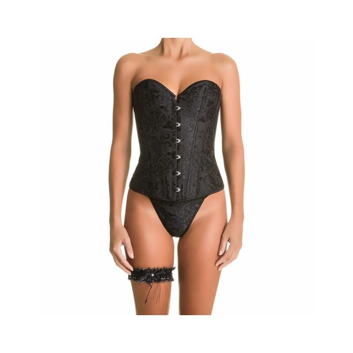 Corset noir Carol