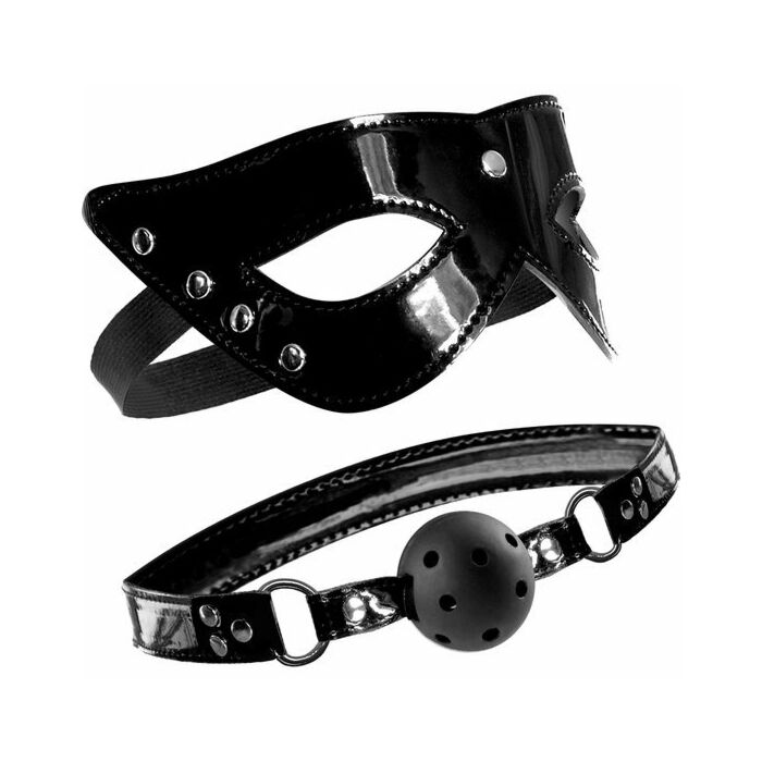 Fantasy Fetish édition limitée masque de cuir et gag